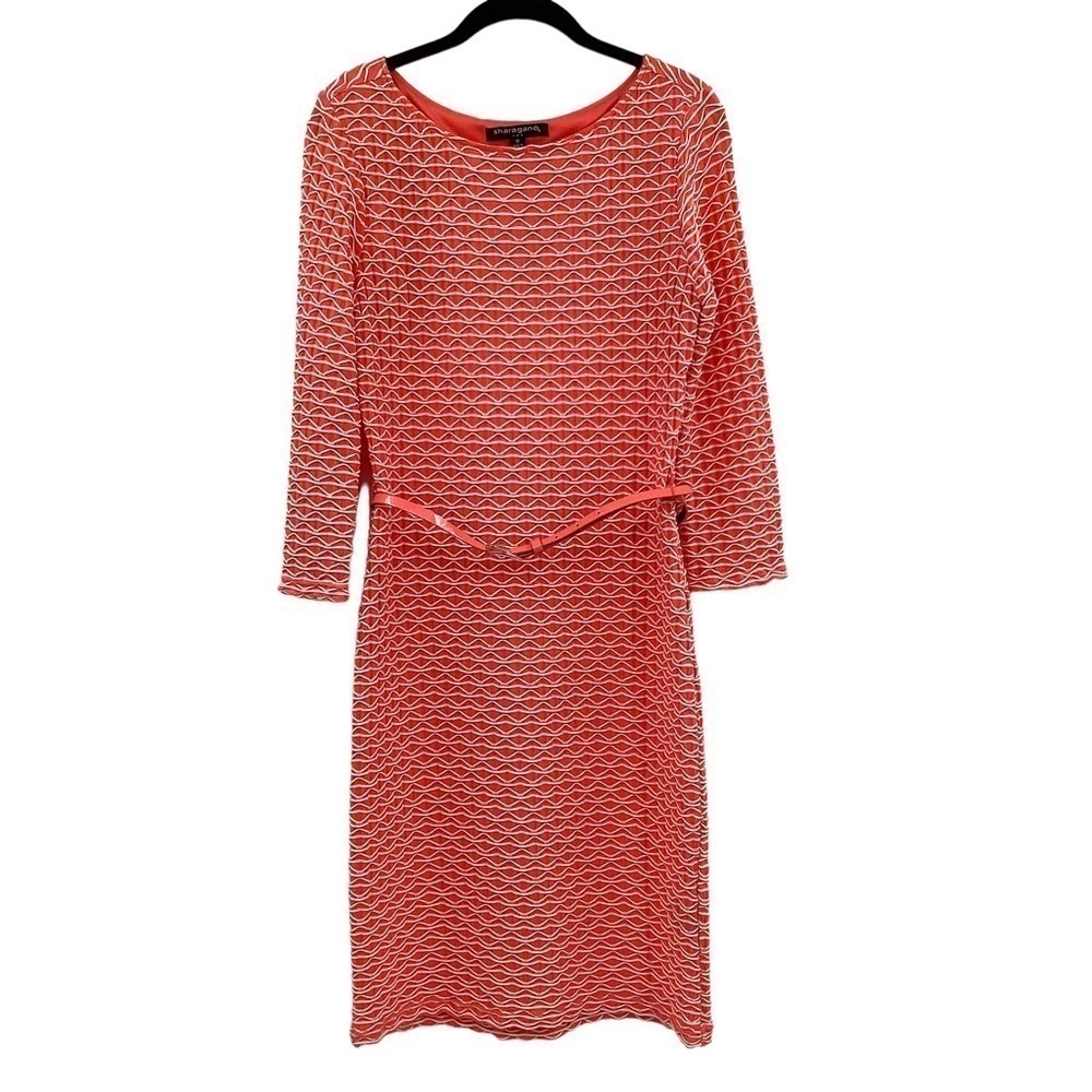 Sharagano Coral Dress Size 10